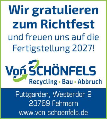 Richtfest Umwelthaus