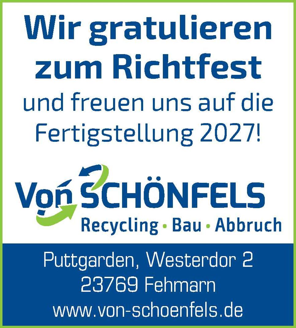 Richtfest Umwelthaus
