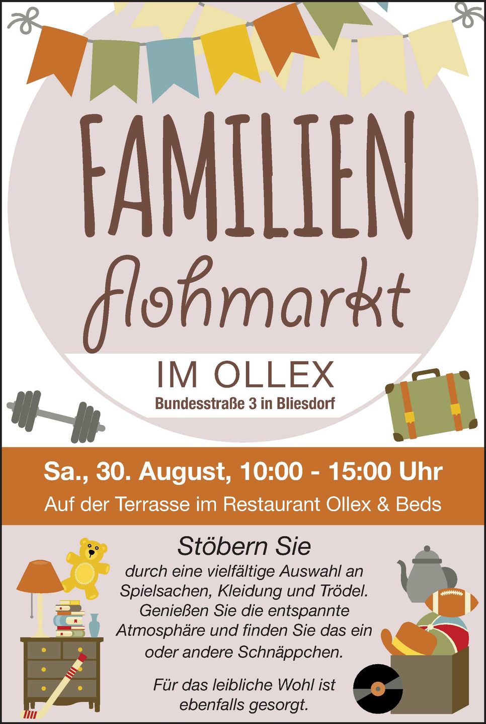Familienanzeige / Flohmarkt 
