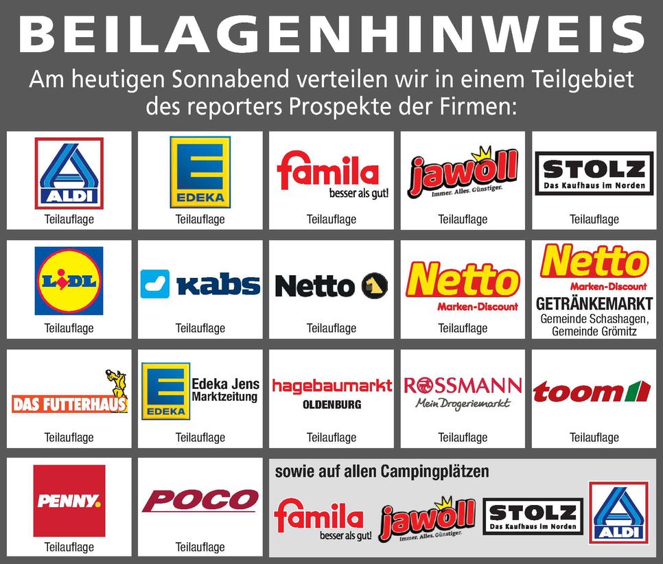 Beilagenhinweis