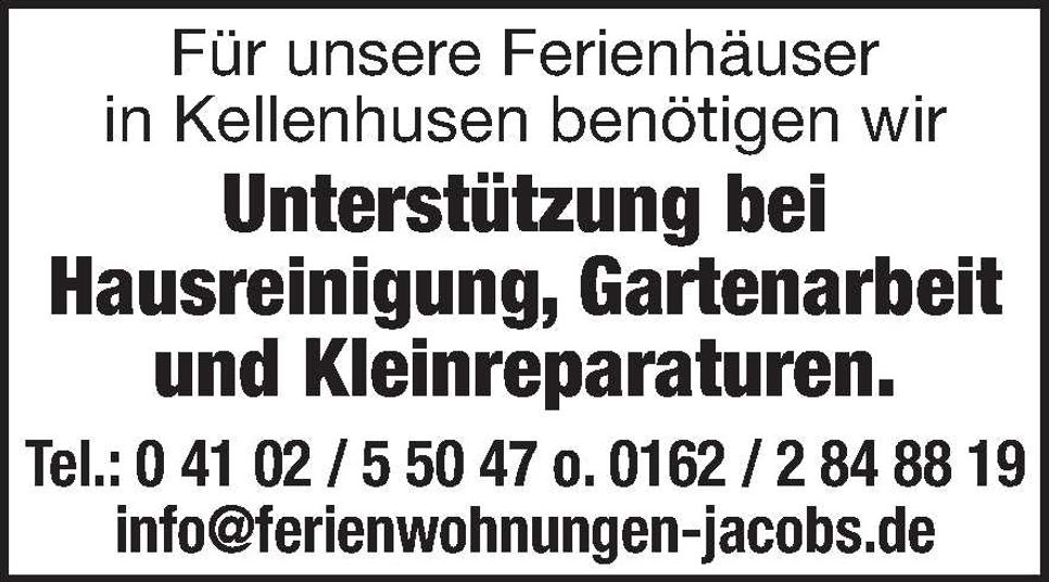 Unterstützung bei Hausreinigung