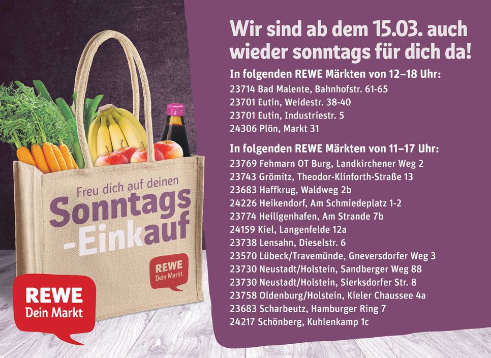 Vorgangsnummer 425 / Rewe