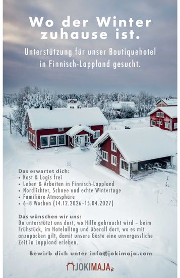 Stellenanzeige 