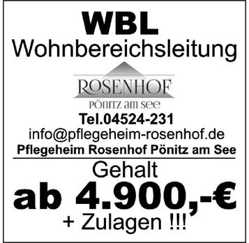 Gehalt ab 4.900 (WBL)