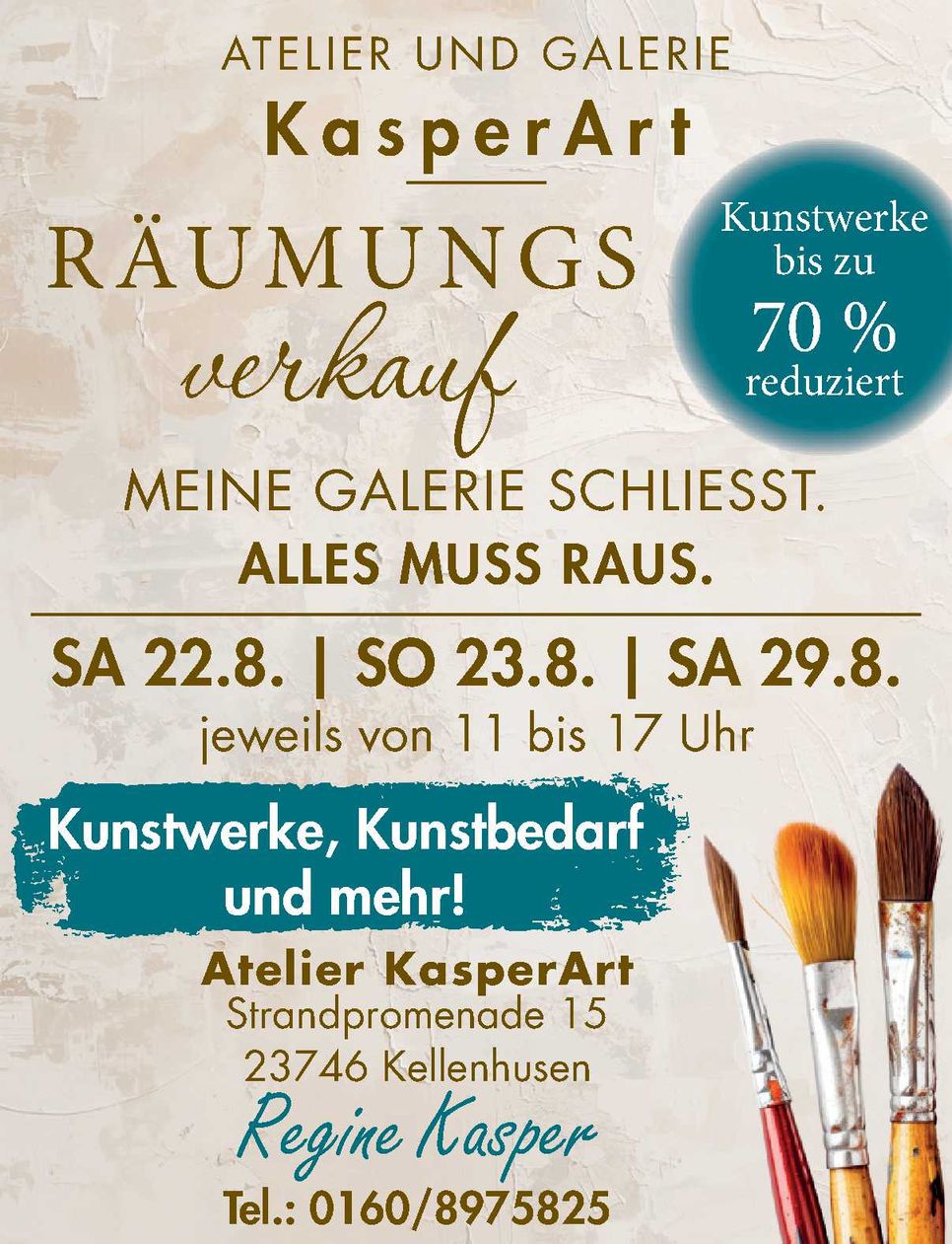 Räumungsverkauf