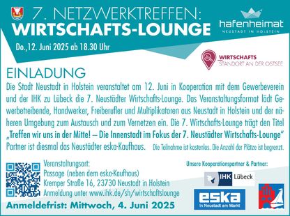 Einladung Wirtschafts-Lounge 12.06.2025