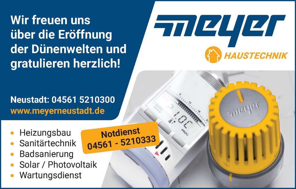 Eröffnung Dünenwelten
