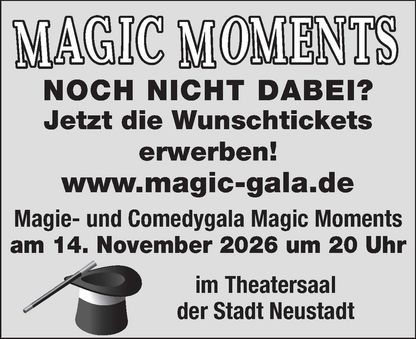 Magic Moments am 14.11.