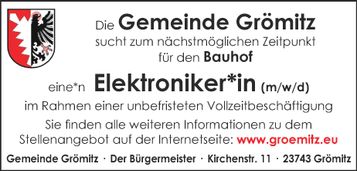  Elektroniker*in für den Bauhof