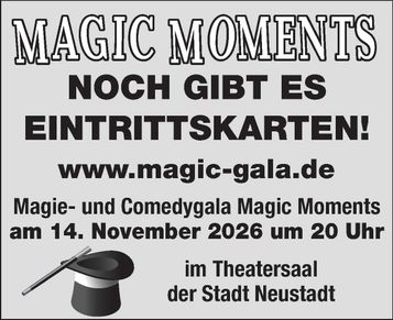 Magic Moments am 14.11.