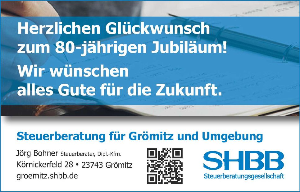 80 Jahre Tischlerei Wulf