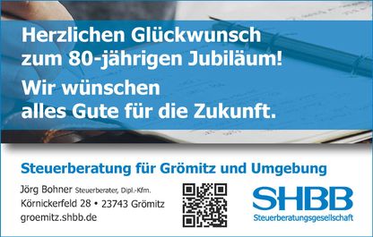 80 Jahre Tischlerei Wulf