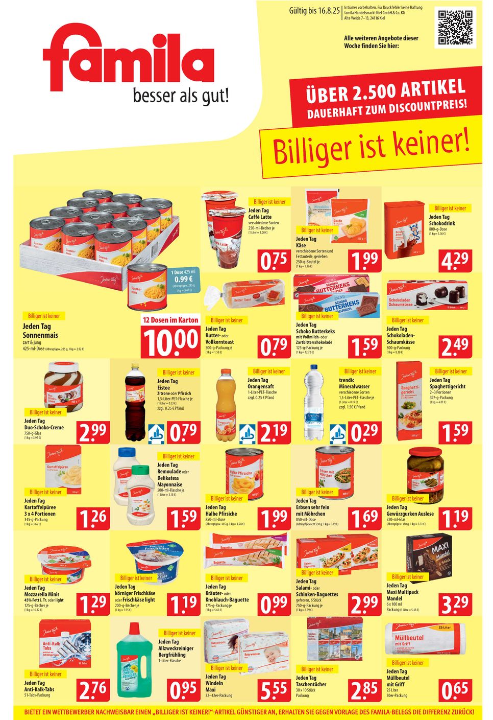 Anzeige famila Neustadt