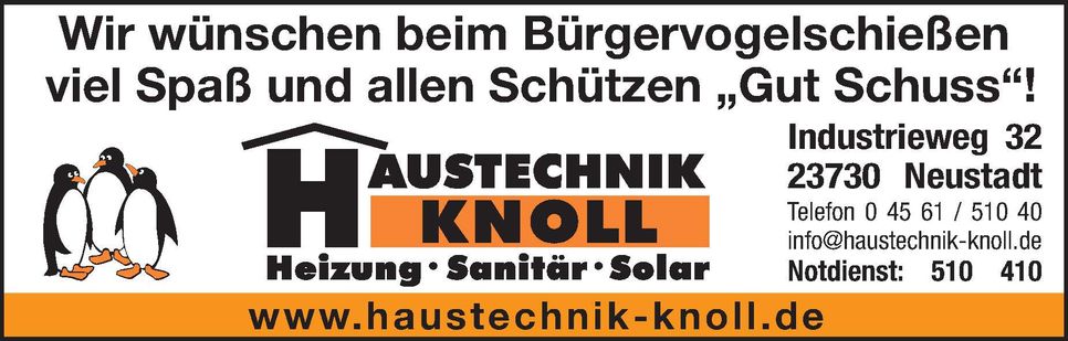 Bürgervogelschießen Altenkrempe