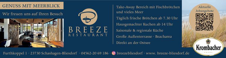 Eröffnung Sonderseiten Breeze