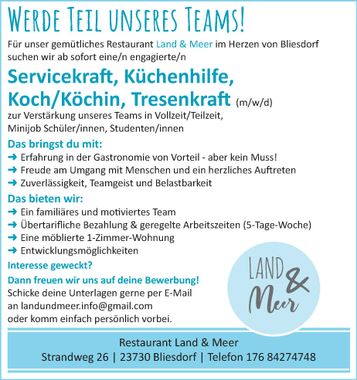 Stellenanzeige 