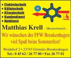 Sommerfest Brenkenhagen