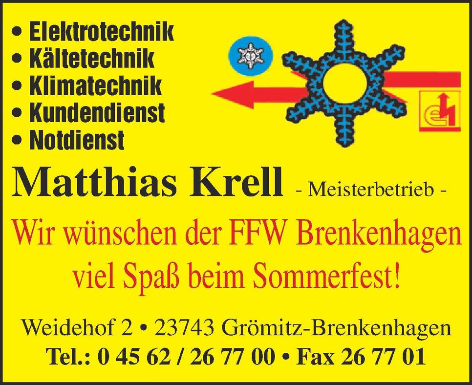 Sommerfest Brenkenhagen