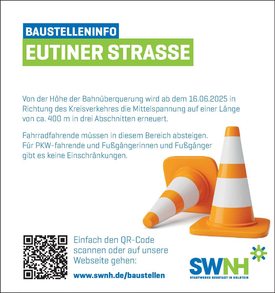 Baustelle Eutiner Straße