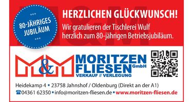 80 Jahre Tischlerei Wulf