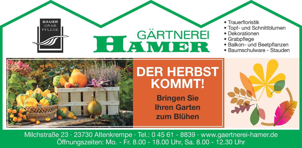 Der Herbst kommt..