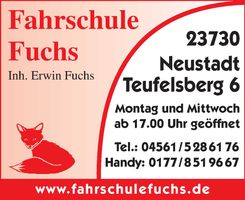 Fahren lernen