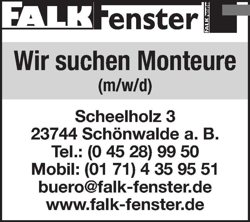 Stellenanzeige Monteure