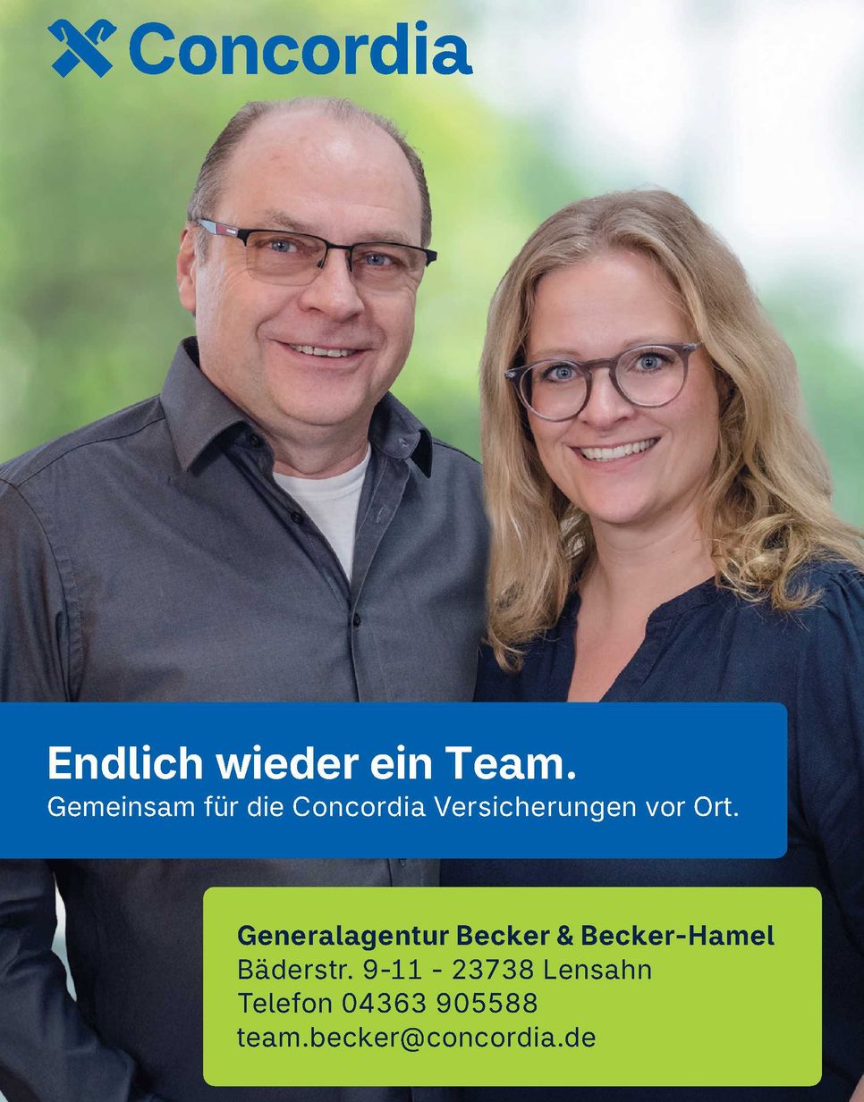 Endlich wieder ein Team