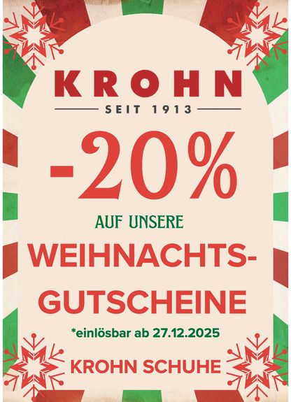Weihnachtsgutscheine