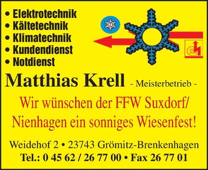 Wiesenfest FFW Suxdorf/Nienhagen