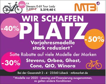 Wir schaffen Platz