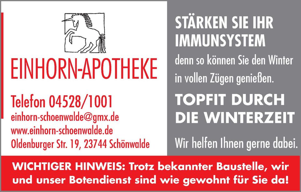 Gesundheit Sonderseiten