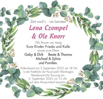 Lena Czompel  & Ole Knorr
