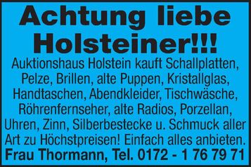 Achtung liebe Holsteiner