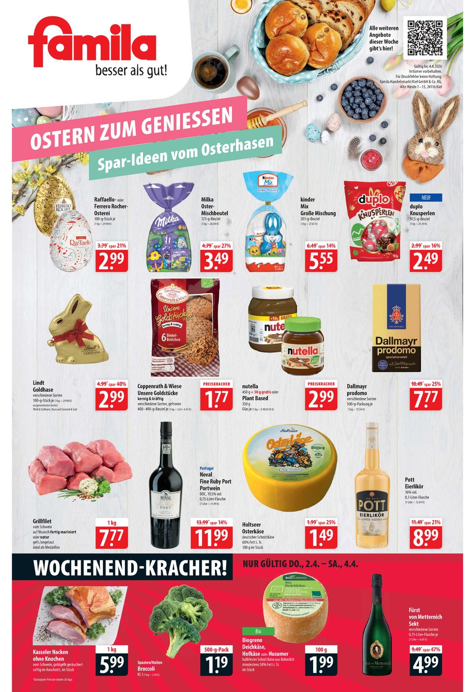 Anzeige famila Neustadt