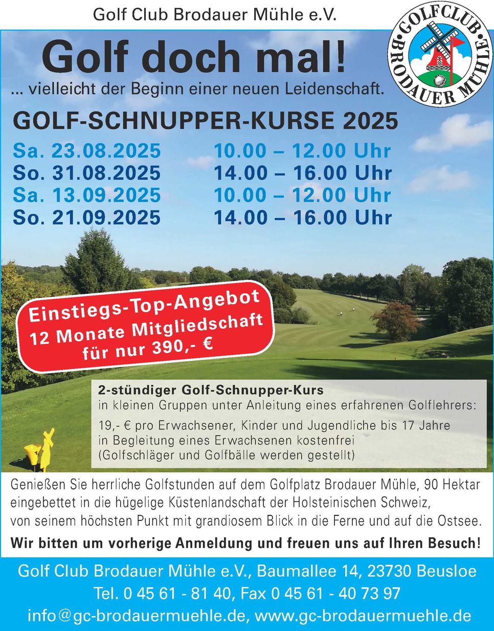 Schnupperkurse 6