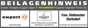 Beilagenhinweis