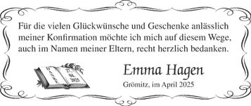 Emma Konfirmation