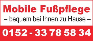Mobile Fußpflege