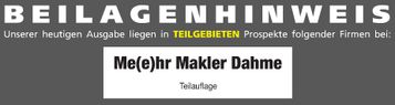 Beilagenhinweis