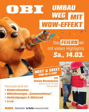 Printanzeige OBI Wigger