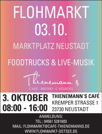 Flohmarkt Anzeige
