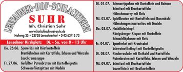 Mittagstisch Lensahn
