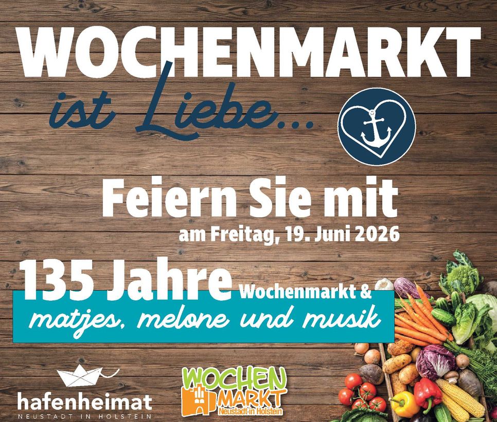 135 Jahre Wochenmarkt