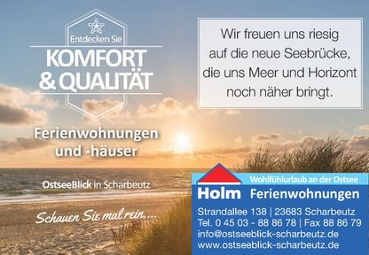 Eröffnung Seebrücke Scharbeutz