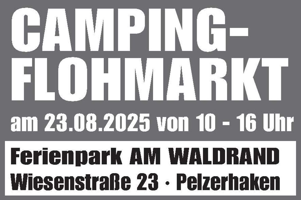 Camping-Flohmarkt