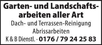Garten- und Landschaftsarbeiten 