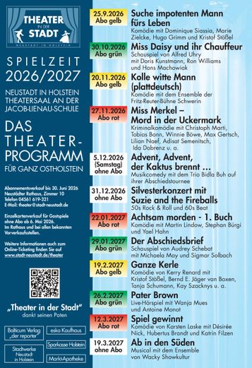 Theater in der Stadt Spielzeit 2024/25