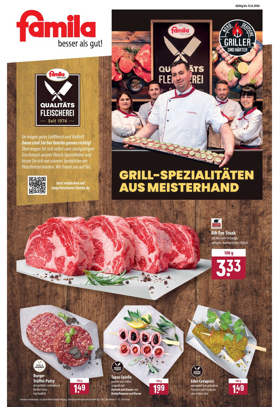 Anzeige famila Neustadt