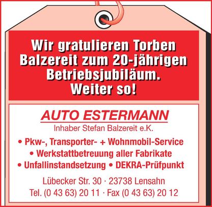 Imageanzeige / Glückwunsch